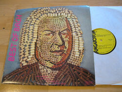 LP Bach Best of Bach 1685-1985  Vinyl Hungaroton Ungarn SLPM 19289