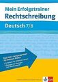 Rechtschreibung Deutsch. 7. 8. Schuljahr | Buch | Zustand gut