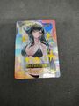 Rio Tsukatsuki blau Archiv Göttin Geschichte Anime TCG Bikini Badeanzug Holo Karte