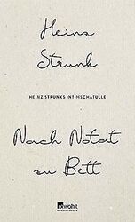 Nach Notat zu Bett: Heinz Strunks Intimschatulle von Str... | Buch | Zustand gutGeld sparen & nachhaltig shoppen!