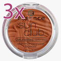 3 Stk. Sun Club shimmer bronzing powder essence suntanned (773551-3)