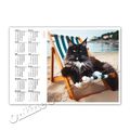 Katzenkalender + + Taschenkalender 2024  |  Cat Calendar 2024 [K25]