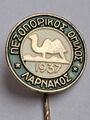 sehr seltener Ansteck Pin - Zypern /Cyprus - Pezoporikos Lanaca F.C. 1937