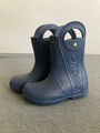 Crocs Handle-It Gummistiefel dunkelblau Gr. J1 (32-33)