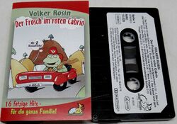 der Frosch im roten Cabrio Volker Rosin MC Kassette moon records