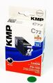 KMP C72 Tintenpatrone ersetzt Canon PGI-520 BK PGI520bk  schwarz KMP-C72