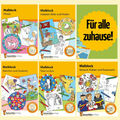 Auswahl Malblock Malbuch mit heraustrennbaren Blättern für Kinder ab 3 Jahre
