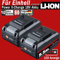 Für Einhell Akku POWER X-CHANGE 18Volt 5,5 Ah Lithium-Ionen Ersatzakku Batteries