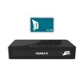 Humax Tivumax LT HD-3801S2 Full HD DVB-S2 Receiver mit Aktive Tivusat HD Karte