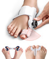 Tech Love Hallux Valgus Korrektur Set Für Damen Und Herren, Schienen [1X], Silik