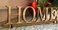  Deko Holzbuchstaben „Home“ zum aufstellen Dekoration Für Zuhause . Lasergravier