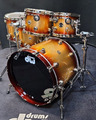 DW Collectors Drumset USA Copper Glitz Burst Sparkle Santa Monica Schlagzeug