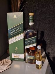 JOHNNY WALKER GREEN 15  -  Whisky Sample 40 ml Probe Malt - weitere verfügbar!
