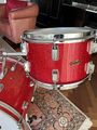 Trixon Drum Set/Schlagzeug,ca. 1965! Sehr guter Zustand! Red Sparkle Finish, 