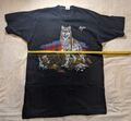 Original Vintage T-Shirt Arizona Wolf Made In USA Fruit Of The Loom Size: XXL