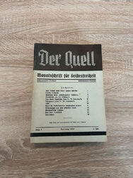 Der Quell - Monatsschrift für Geistesfreiheit * 2 Jahr /Folge 1-12 / 1955