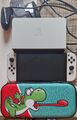 Nintendo Switch OLED-Modell HEG-001 64GB Handheld-Spielekonsole +Spiel