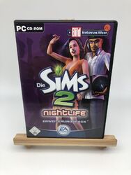 Die Sims 2 - Nightlife - Erweiterungspack / Add-On · PC CD-ROM Spiel · Komplett