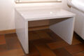 Marmor Beistelltisch Konsolentisch Couch Tisch Ablage quadratisch weiss bianco