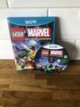 LEGO Marvel Super Heroes Wii U Videospiel komplett ohne Handbuch PAL