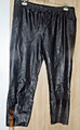 NEUWERTIG !!    Hochwertige  Damen Leder Hose  , Gr. 46, Nappaleder ,Schwarz