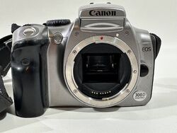 Canon EOS 300D | Digital  SLR Camera | 6.3MP | Body Only | Silver Kamera U 180