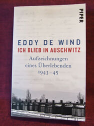 Ich blieb in Auschwitz - Eddy de Wind - 9783492317740