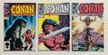 Conan The Barbarian #192, 193 & 194 (Marvel 1987) 3 x Sehr guter Zustand +/- Zustandsprobleme