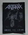 ANTHRAX - Among The Living - 9,7 cm x 7,4 cm - Patch - 164307