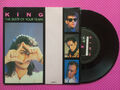 King - The Taste Of Your Tears / Crazy Party, CBS A6618 Ex/Ex-Zustand 1985