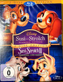 Walt Disneys - Susi und Strolch Teil 1 & 2  - 2 Blu-ray Neu OVP D07