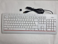 Fujitsu KB521 USB QWERTZ Tastatur - Weiß