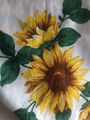 Stoffrest Sonnenblumen 50 x 150