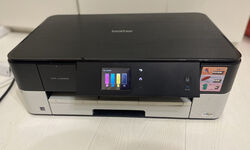 Brother DCP-J4120DW WIFI Farb-Tintenstrahldrucker A4 mit A3-Druck + TINTEN