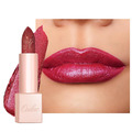 OULAC Diamond Lustre Lippenstift Rot, Hochpigmentierter Lipstick Mit Feine Textu