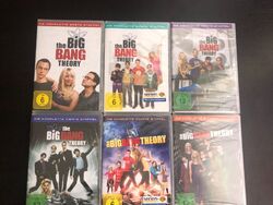 NEU The Big Bang Theory Staffel 1 2 3 4 5 6 Season 1-6 komplett OVP sealed DVD