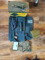 Vietnamkrieg US Armee Set persönliches Set 13-teilig Drahtschneider, Zigarettenetui, Taschenlampe