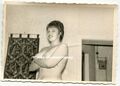 D4397 Foto 60er Jahre Künstlerischer Akt Nackte hübsche Frau Nice Nude