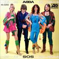 7" ABBA S.O.S. SOS / Man In The Middle AGNETHA Made USA ATLANTIC 1975 like NEW!