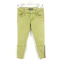Marc O'Polo Jeans Skara Ready Damen W29 Grün Cropped Slim Fit Zip Neu