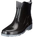 LEMIGO Gummistiefel Damen Kurz Regenstiefel Gummistiefeletten Stiefeletten