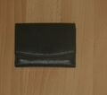 Geldbörse Portemonaie in schwarz für Geldscheine Münzen Kreditkarte
