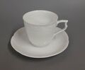 Kaffeetasse & Untertasse  Rosenthal Sanssouci weiss  #2