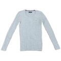 Tommy Hilfiger Pullover Gr. XXS Sweater Shirt Blau Oberteil Strickpullover Damen