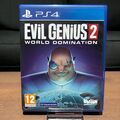 Evil Genius 2 World Domination Sony PS4 Pro Enhanced Disc perfekt PS5 Upgrade
