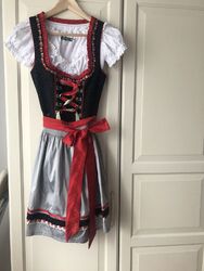 Edelheiss Mini dirndl gr. 34/XS wie neu