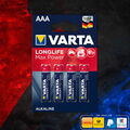 Varta Longlife Max Power Batterien AAA Micro LR03 MHD 12/2029 1-20 Packungen