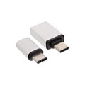 10 x InLine USB Adapter-Set USB-C Stecker an Micro-USB oder USB 3.0 A Buchse