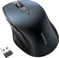 UGREEN kabellose PC Maus Bluetooth 5.0 4000DPI ergonomische 2,4G Mäuse blau