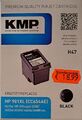 KMP Patrone H47 kompatibel mit HP 901XL CC654AE Officejet 4500 J4524 J4580 black